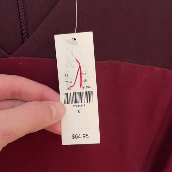 New York & Co sheath dress size 6 NWT - Picture 2 of 2